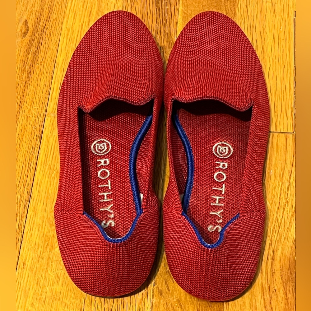 Rothy's Red Flats